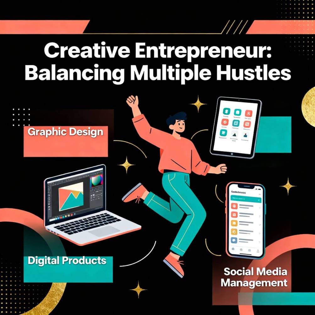 15 Best Side Hustles for Creative Entrepreneurs to Start in 2025